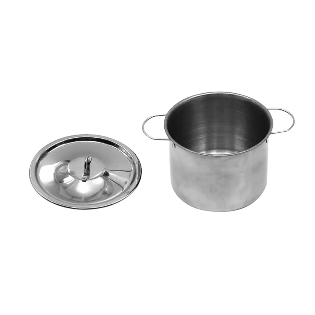 Super Anti-Fall Stainless Steel Children'S Cooking Mini Kitchen Toy Set Children'S Stainless Steel Kitchen Toys