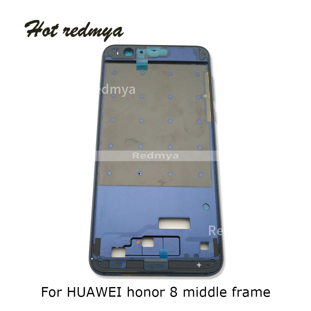 Полный корпус для huawei Honor 8 Задняя стеклянная крышка батареи+ передняя рамка средняя рамка пластина шасси запасные части с инструментами