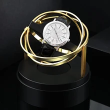Automatic Watch Winder Box For Mechanical Single Watch Storage Box Watch Shaker Brand Fashion Rotator Luxury Transparent Glass