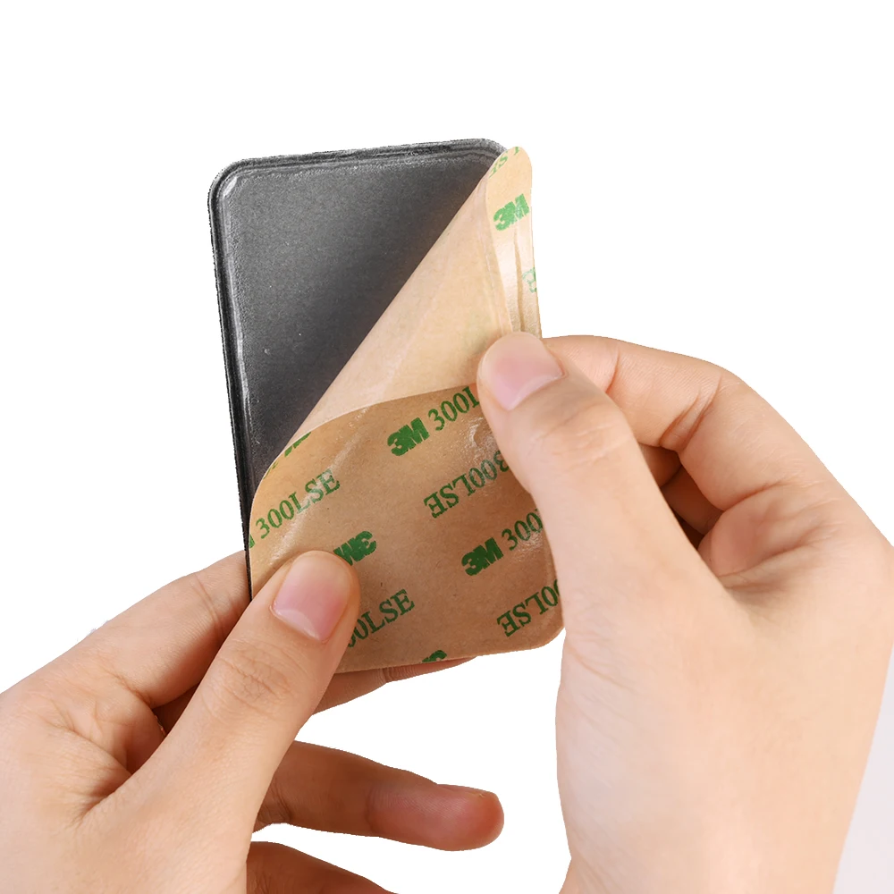 Съемный приклеивающийся Универсальный держатель для карт чехол тонкий карманный кредитный мини-чехол держатель для карт клейкий кошелек задняя крышка для телефона для iphone