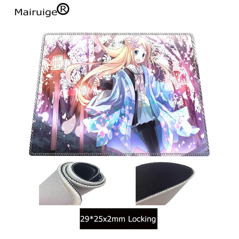  Japan Anime Mouse Pad Locking Edge Large Mouse pads For Computer Laptop Mousepad Computer desk mat 