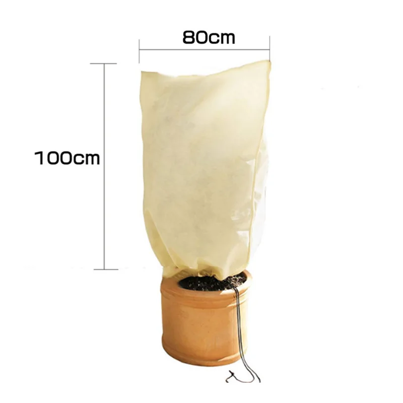 1 PC Winter Plant Warm Cover Antifreeze Tree Shrub Plant Protection Outdoor Yard Vegetation Anti-Frost Bag Garden Multi-size