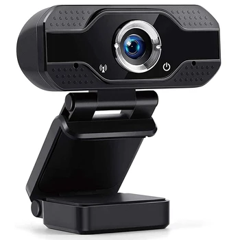 

HD 1080P Webcam with Built-in Microphone,Auto Focus USB Streaming PC Computer Web Camera with Wide View Angle for Video