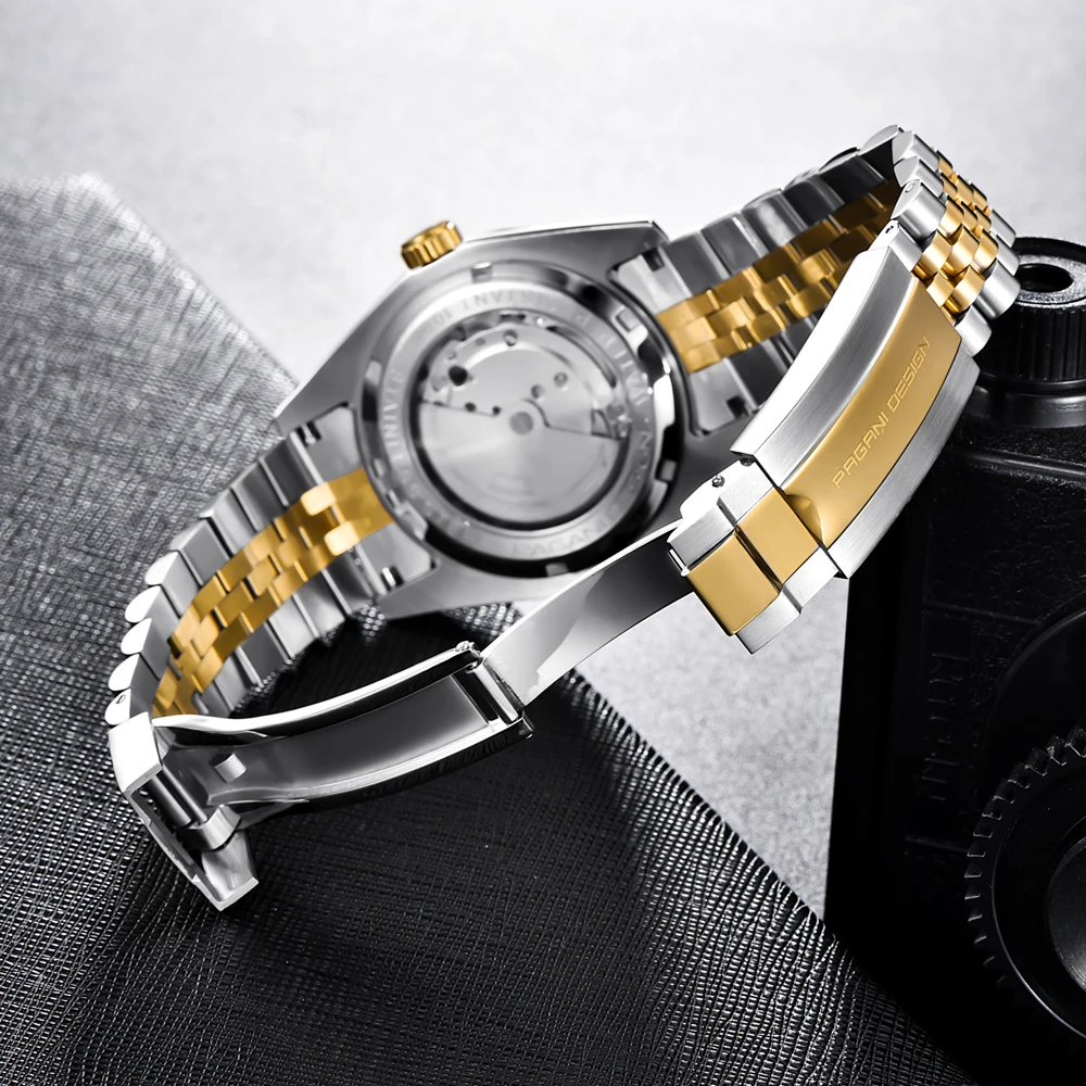 2020 New arrive PAGANI DESIGN Men Mechanical Watch Top Brand Luxury Automatic Watch Sport Stainless Steel Waterproof Watch Men relogio masculino (38)