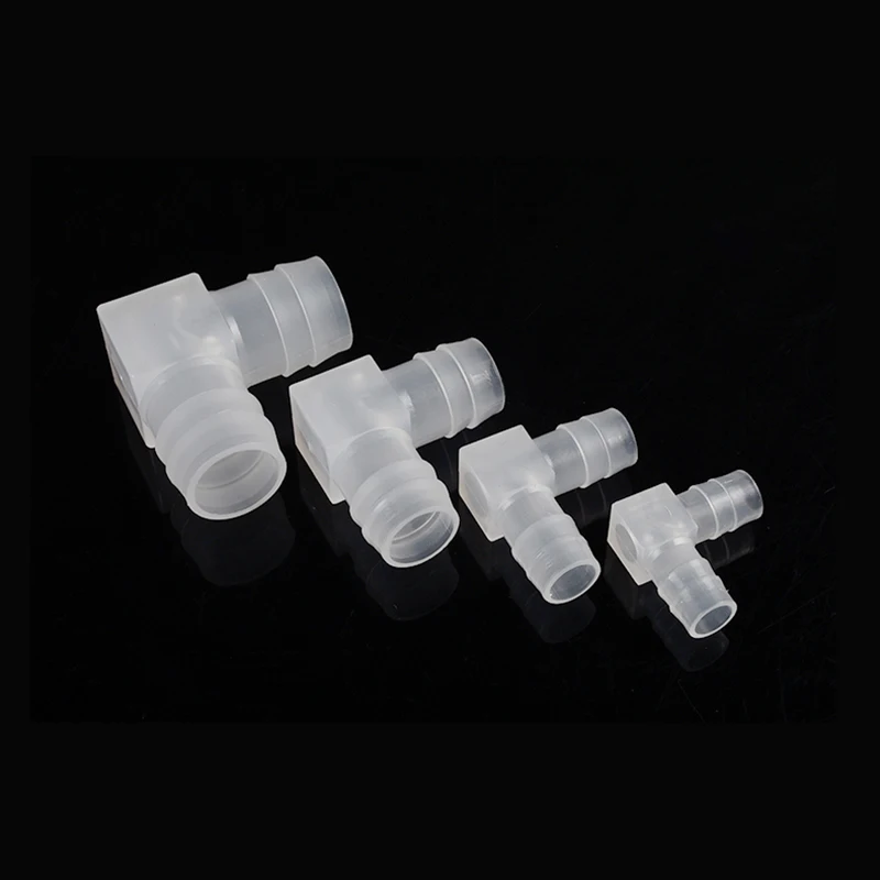 3mm 4mm 6mm 8mm 10mm 12mm 14mm 16mm 18mm 20mm Hose Barb Elbow Plastic Connector Pipe Fitting For Aquarium Fish Tank pipe fitting water pipe fitting hose pipe fitting