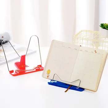 

Adjustable Angle Metal Book Stand Multifunctional Portable Reading Bookshelf Fordable Document Book-Reading Holder