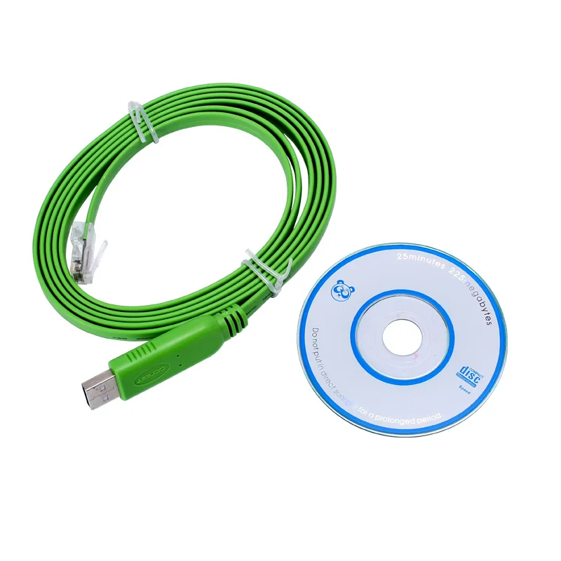 USB 2,0 к RJ45 CAT5 консольный адаптер последовательный порт кабель конфигурации для маршрутизатора коммутатор 6 футов/1,8 метров FTDI чипсет