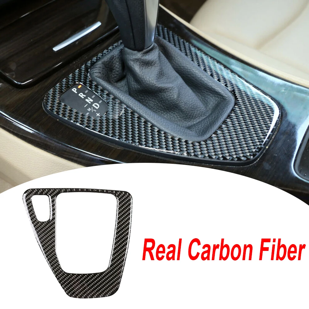 Черная панель переключения передач Водонепроницаемая Крышка Замена для BMW 3