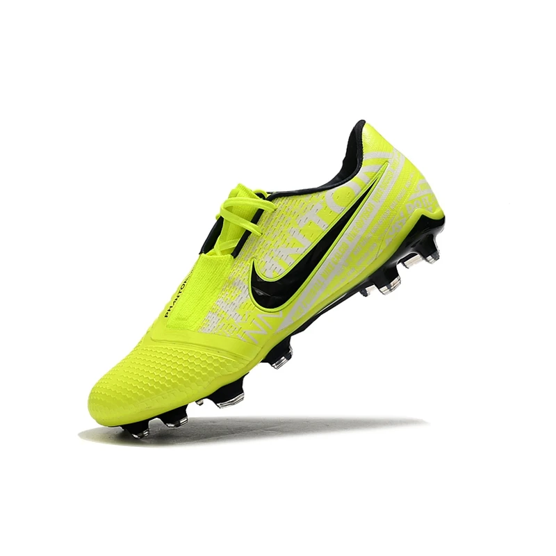 Nike Phantom VNM Elite FG трикотажные кроссовки Для мужчин Бутсы Эластичная лента Спорт на открытом воздухе Газон Venom Футбол бутсы носок; плоская подошва;