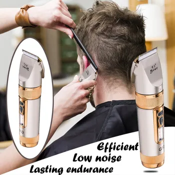 

Rechargable Hair Clipper Powerful Cutting Machine Beard Barber Hair Trimmer 1mm 2mm 3mm Home For Babies Children Adults Hair