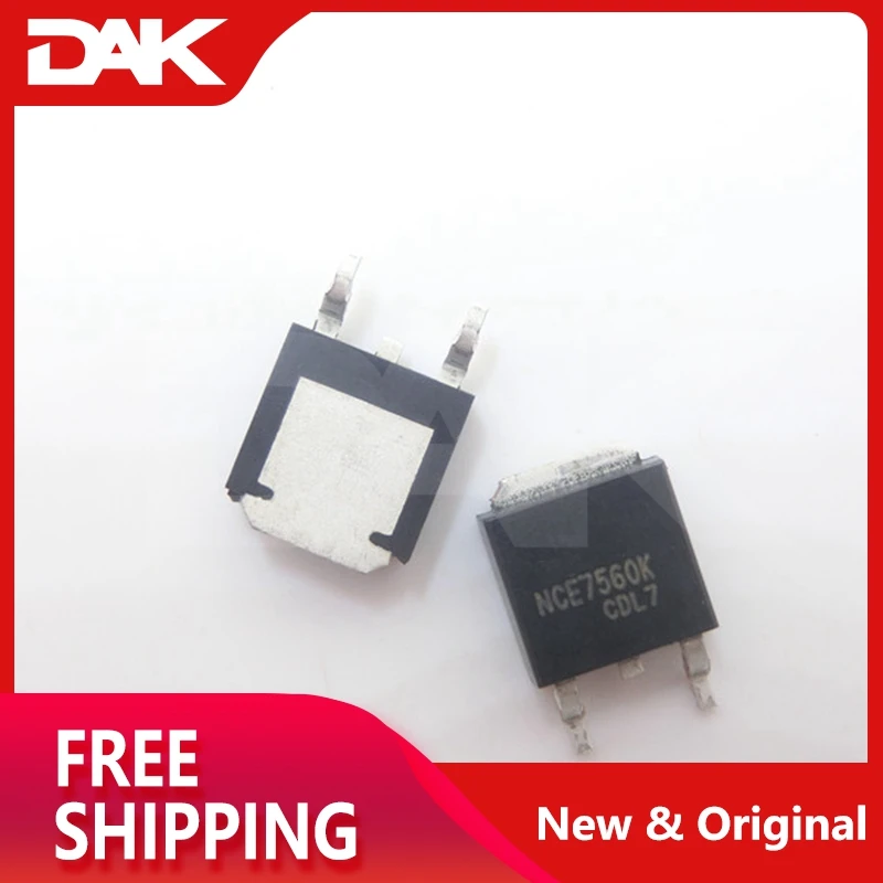 10 шт. NCE7560K TO-252 NCE n-канальный расширенный режим питания MOSFET IC чип