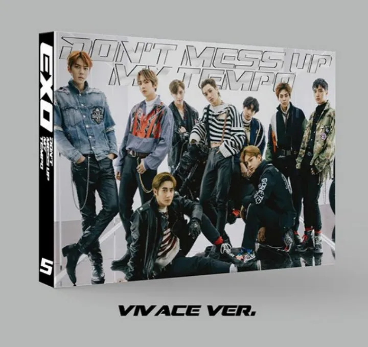 [MYKPOP]~ Официальный~ EXO не мешать мой темп альбом CD набор KPOP вентиляторы коллекция-SA19081307