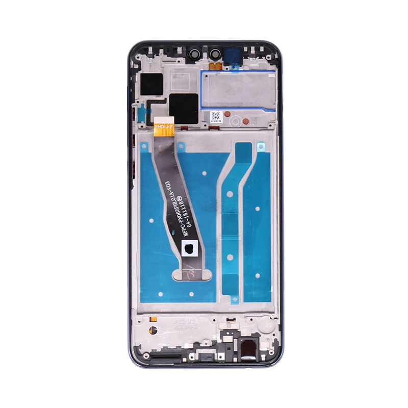 10 шт./лот для huawei Y9 ЖК-дисплей с рамкой сенсорный дигитайзер сборка панель для huawei Y9 экран ЖК-дисплей