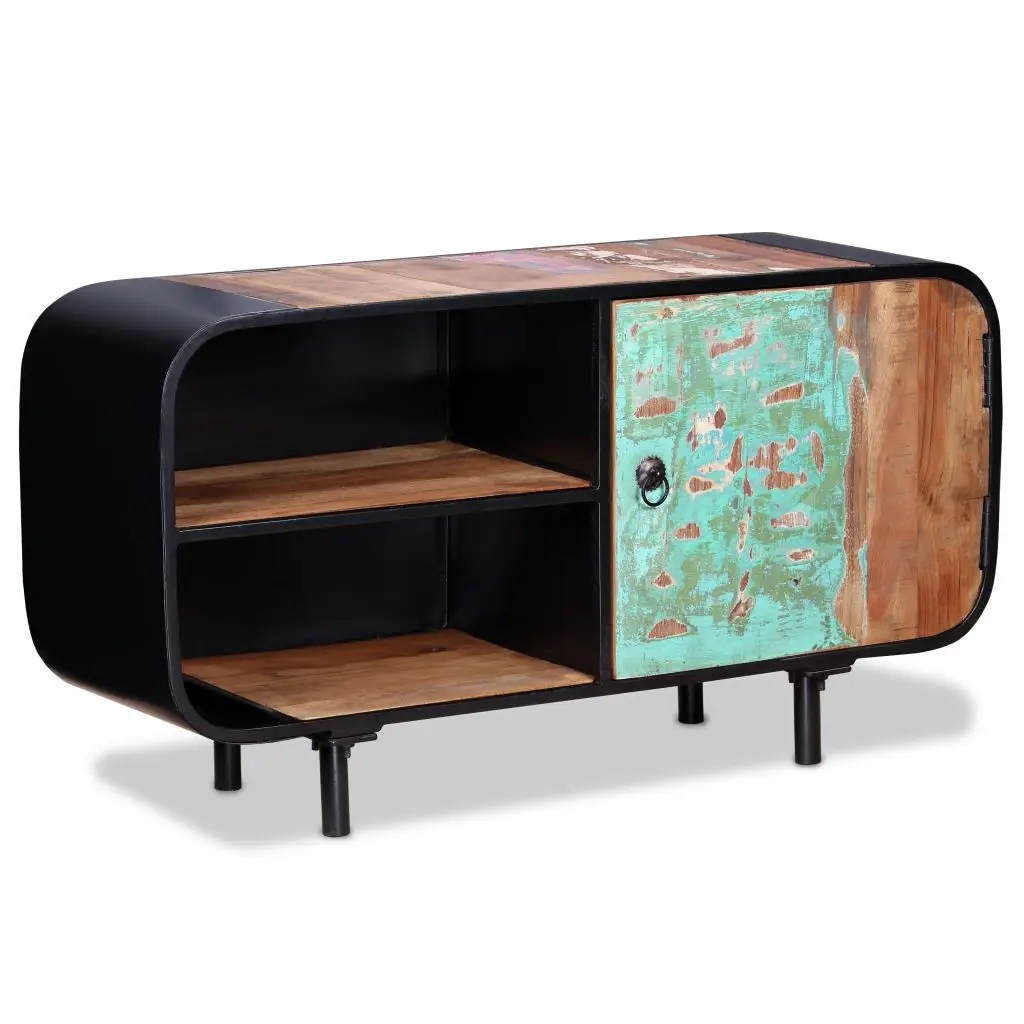 

Mid Century Tv Stand Recycled Wood Tv Cabinet Living Room Furniture VidaXL Mesas Para Tv Universal & Durable 90x30x48 Cm