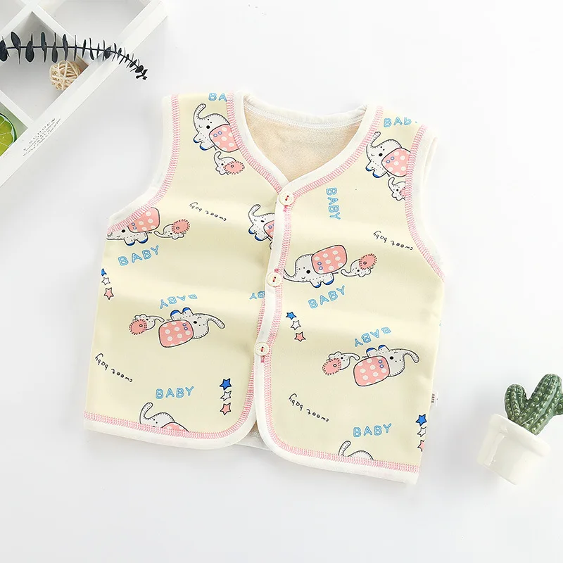 Зимний детский жилет мягкий шерстяной светильник Кая теплая детская куртка без