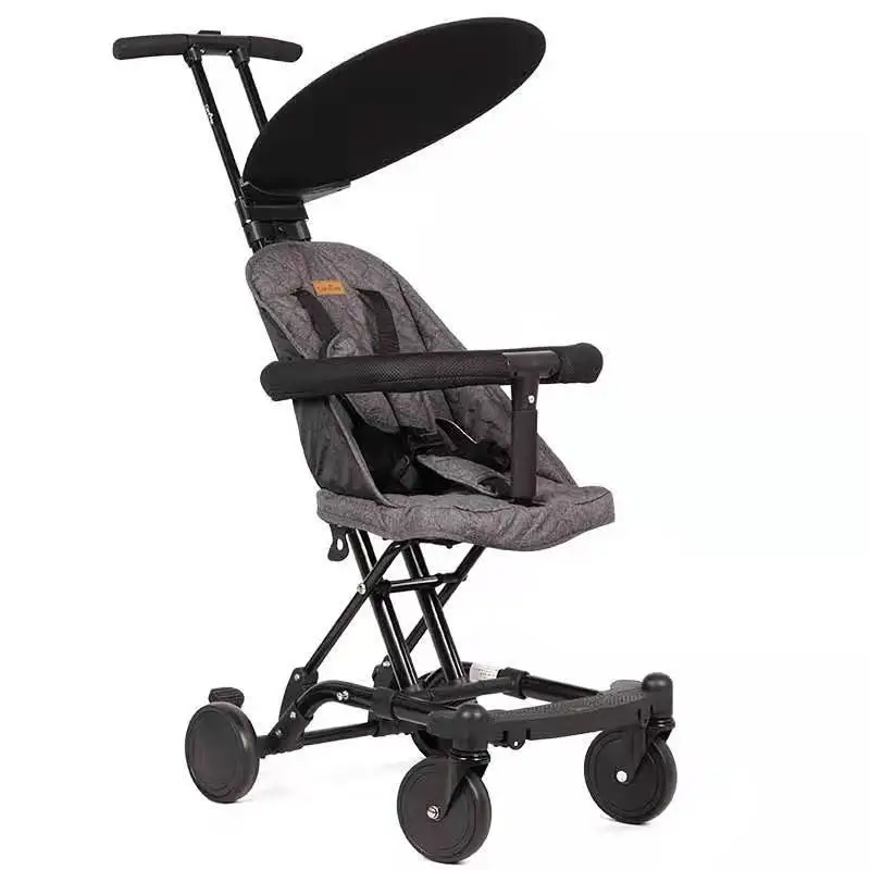Big Sale  Children's stroller lightweight folding baby stroller portable multifunctional four-wheeled baby st 