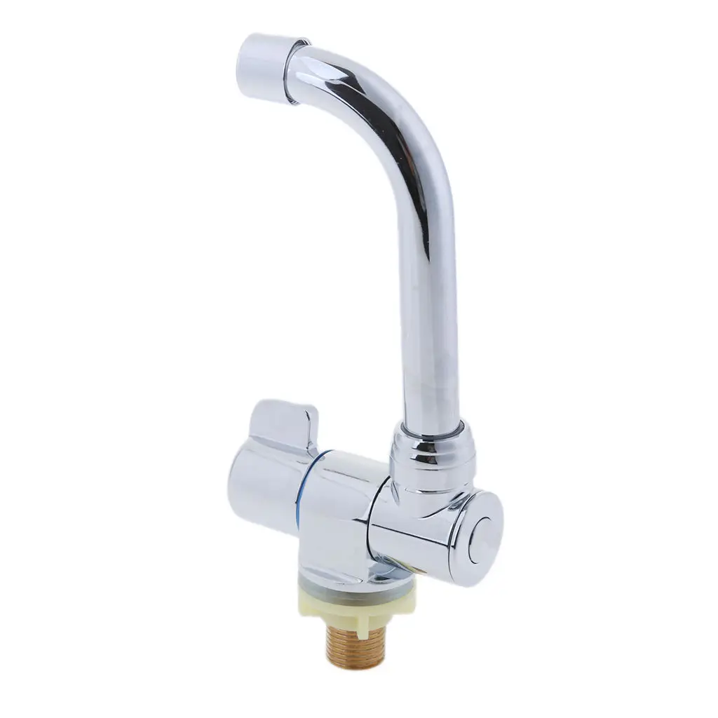 Marine Boat RV 360 Rotation Bathroom Kitchen Single Cold Water Faucet 007Marine Hardware