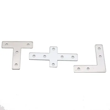 

Joint Board Plate Corner Angle Bracket Connection Strip for Aluminum Profile 2020/3030/4040/4545 with 4 or 5 holes