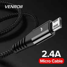 Micro USB кабель для синхронизации данных провод для быстрого заряда для мобильного телефона Android нейлоновый Microusb шнур для samsung S7 Xiaomi Redmi Note 5 Pro