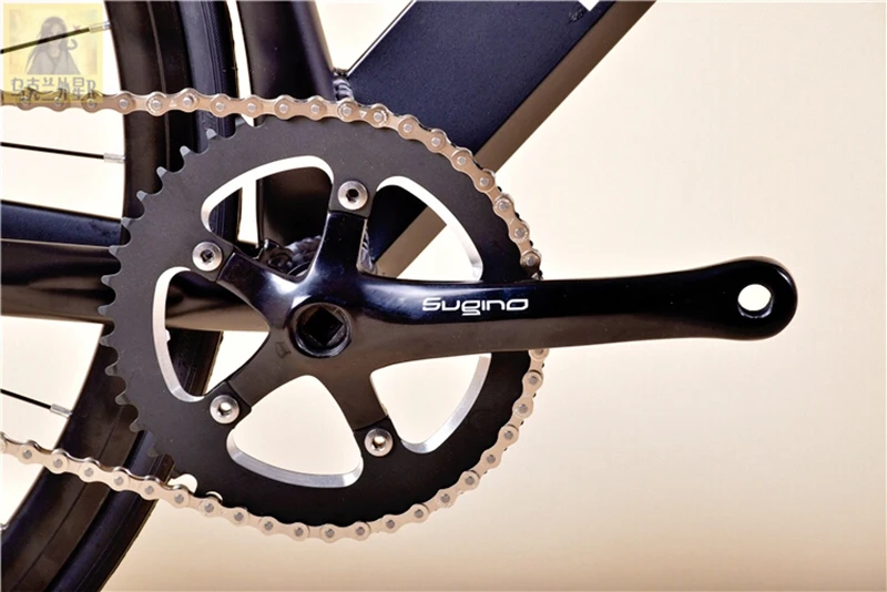 Fixie велосипед 48 см 52 см рама односкоростная велосипедная сварочная рама белого цвета алюминиевый сплав настраиваемый трек велосипед 700C колесо