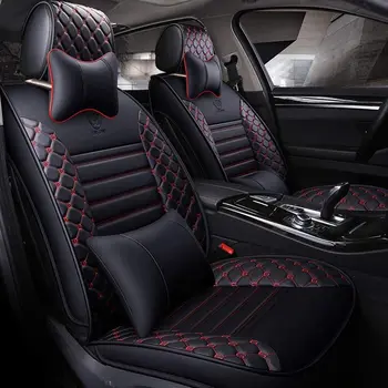 

Universal Car Seat Cover The Car Seat Covers for Automobile for Explorer 5 Figo Focus 1 2 3 Fusion Kuga Mondeo Mk3 Mk4 Ranger