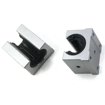 

Dia12mm Mergorun Silver Open Linear Bearing Slide Linear Motion Block SBR12UU for CNC
