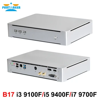 Preise Teilhaftig Gaming Computer Windows 10 Mini PC I7-9700F I5-9400F I3-9100F GTX1650 4G GPU Micro PC DDR4 RAM 2 * HDMI 2,0 DVI DP WiFi