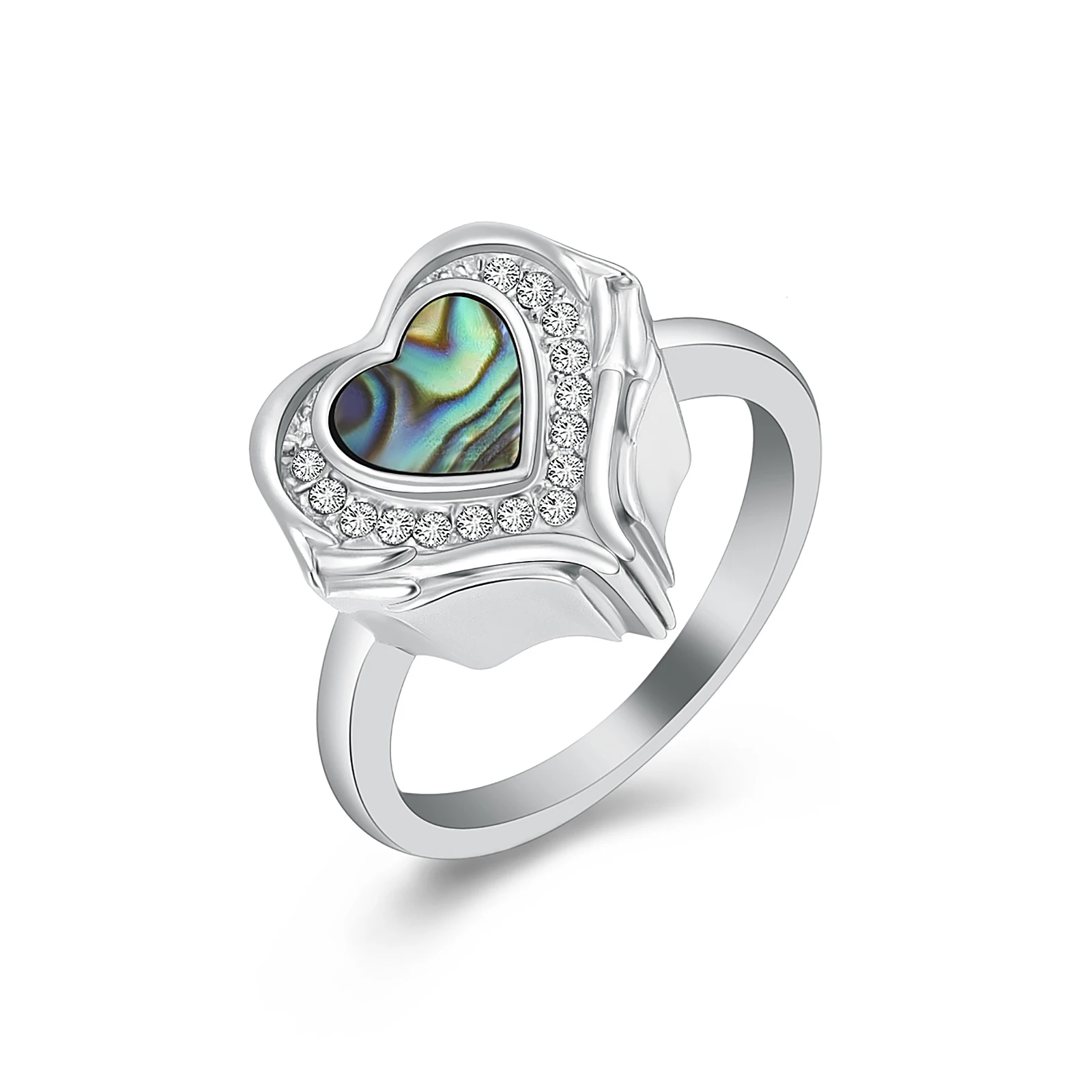 Cremation Jewelry For Ashes Heart Urn Ring For Women Cremation Ring