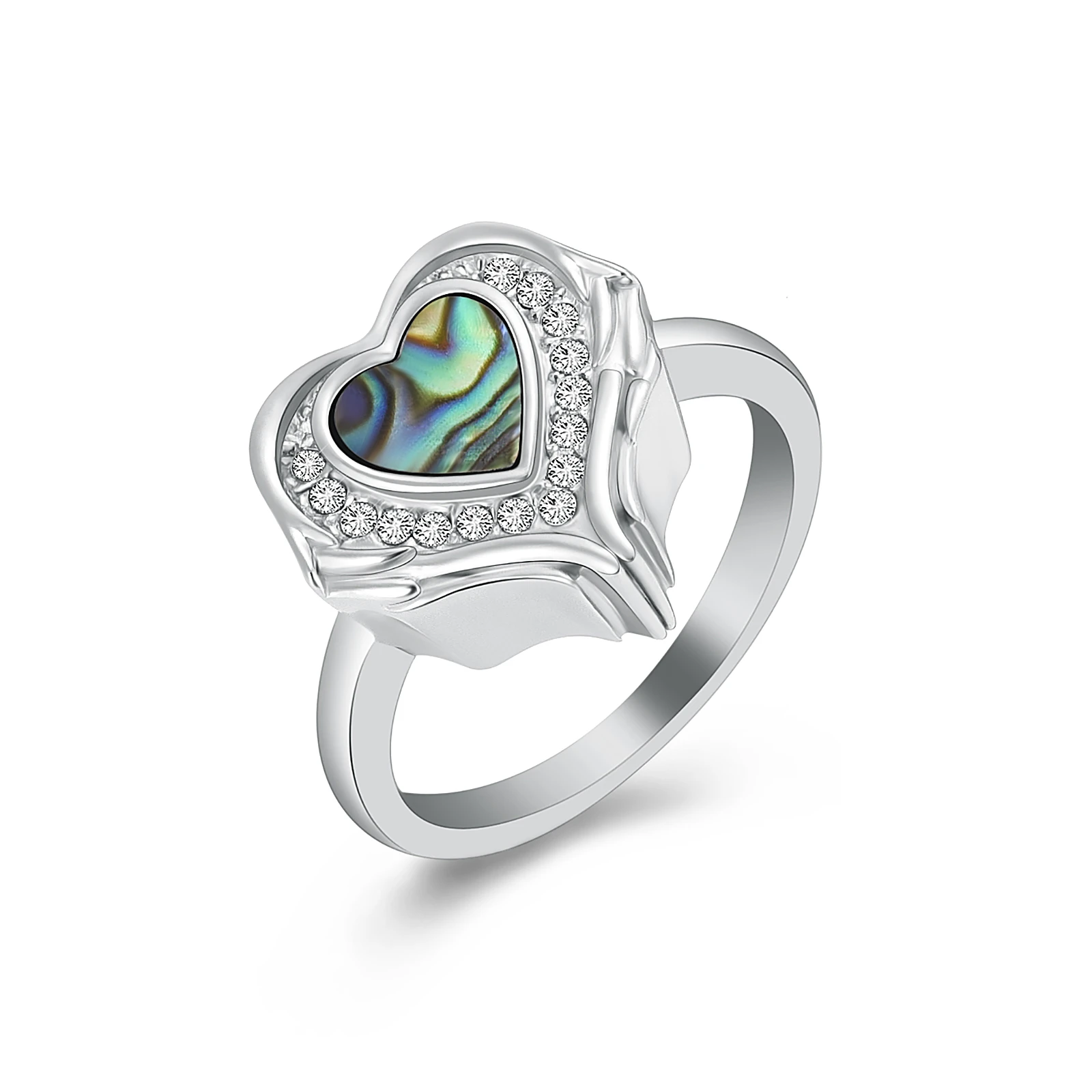 Cremation Jewelry For Ashes Heart Urn Ring For Women Cremation Ring