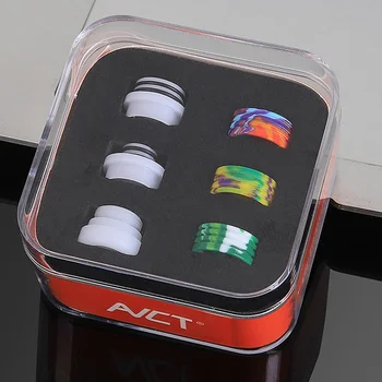 

6-in-1 Resin 510 810 Drip Tip Convertible Replacement Drip Tip Mouthpiece Vape Accessory