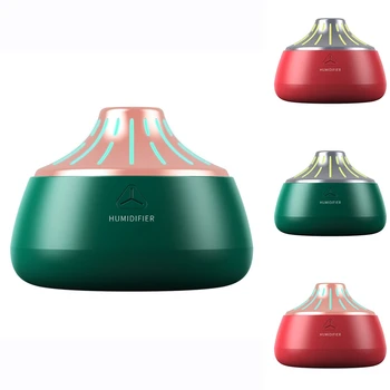 

Volcanic Humidifier USB Ultrasonic Aroma Diffuser Cool Mist Maker Air Humidifier Purifier with Lights