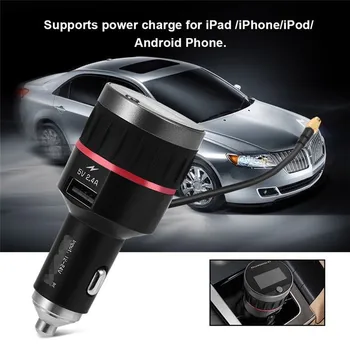 

Car Adapter FM Transmitter Car Radio Digital Broadcasting Receiver Radio Tuner Converter Plug USB Charger Car Electronics