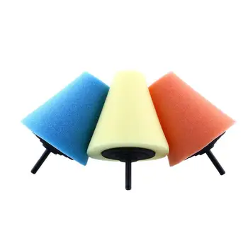 

Burnishing Buffing Polishing Cone Sponge Metal Foam Pad Car Wheel Hub Tool
