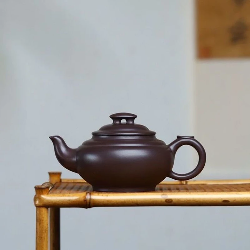 Chinese Teapot Yixing Purple Clay Teapot, Raw Ore Purple Clay