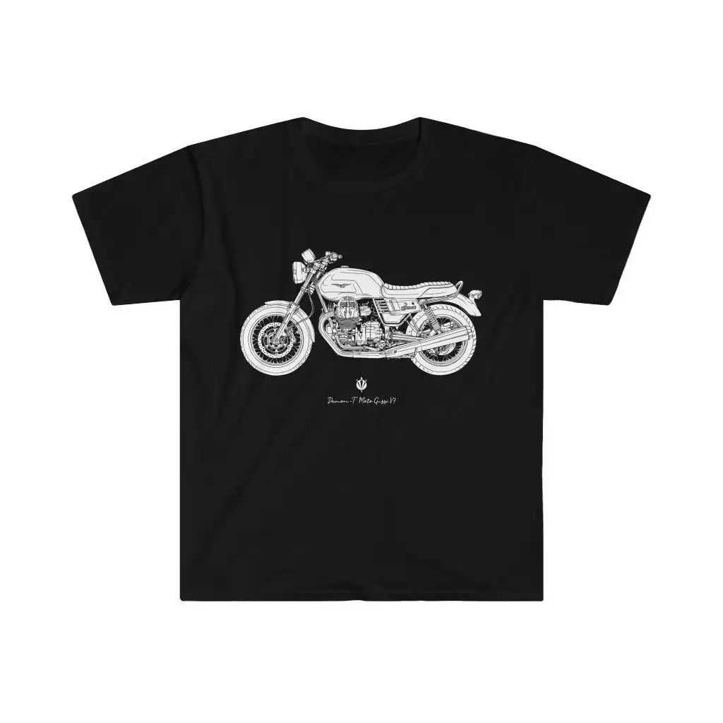 T-Shirt Moto Guzzi V7: Edizione Bianca