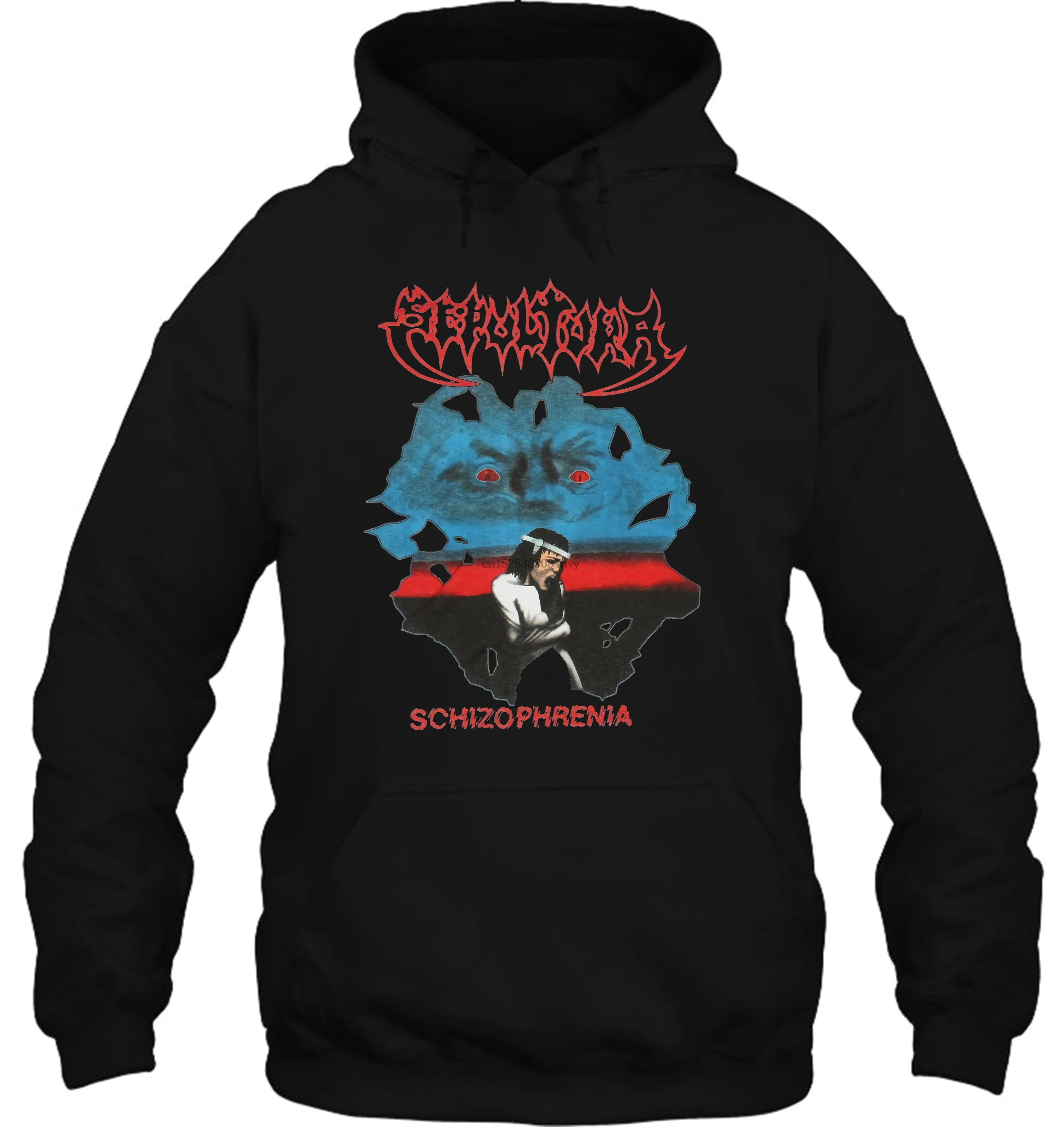Мужская толстовка новая ограниченная серия SEPULTURA SCHIZOPHRENIA SOULFLY кавалера заговора редкая женская уличная одежда