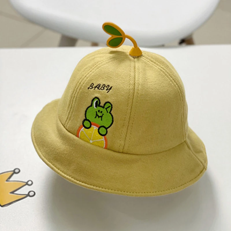 Детская летняя/Весенняя уличная Милая шляпа от солнца осенняя хлопковая ведро с