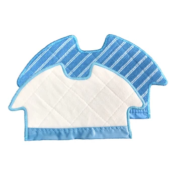 

8pcs Washable Mop Cloths Stickers Household Cleaning Tools For Ecovacs Deebot Ozmo 900 Vacuum Cleaner Accessories