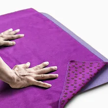 Коврик для йоги с принтом, нескользящий, полотенце, одеяло, Защита окружающей среды, фитнес-полотенце для йоги