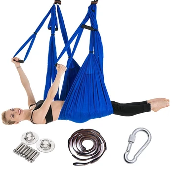 2 5 1 5m Anti Gravity Yoga Hammock Flying Swing Aerial Traction Device Yoga Hammock