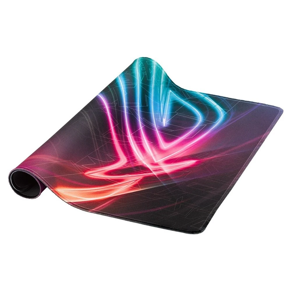 Коврик для мыши ASUS Strix Edge материал- ткань/резина, Speed поверхность, 400 x 450 x 2 мм, цвет: рисунок