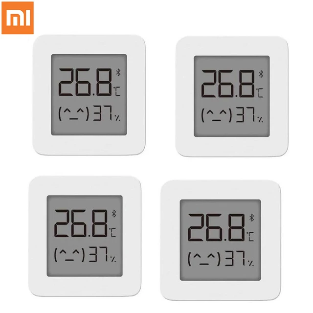 Original Xiaomi Mijia Temperature And Humidity Monitor 2 High Precision  Sensor Ultra-long Battery Life Connected To Mi Home App - Smart Remote  Control - AliExpress