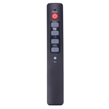 Controle remoto para aprendizagem completa, controle remoto infravermelho ir com 6 teclas para smart tv box stb dvd dvb vcr amplificador hifi,