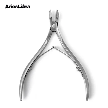 

AriesLibra 10pcs Silver Stainless Steel Nail Cuticle Scissor Manicure Pedicure Tools Kits Double Fork Dead Skin Scissor