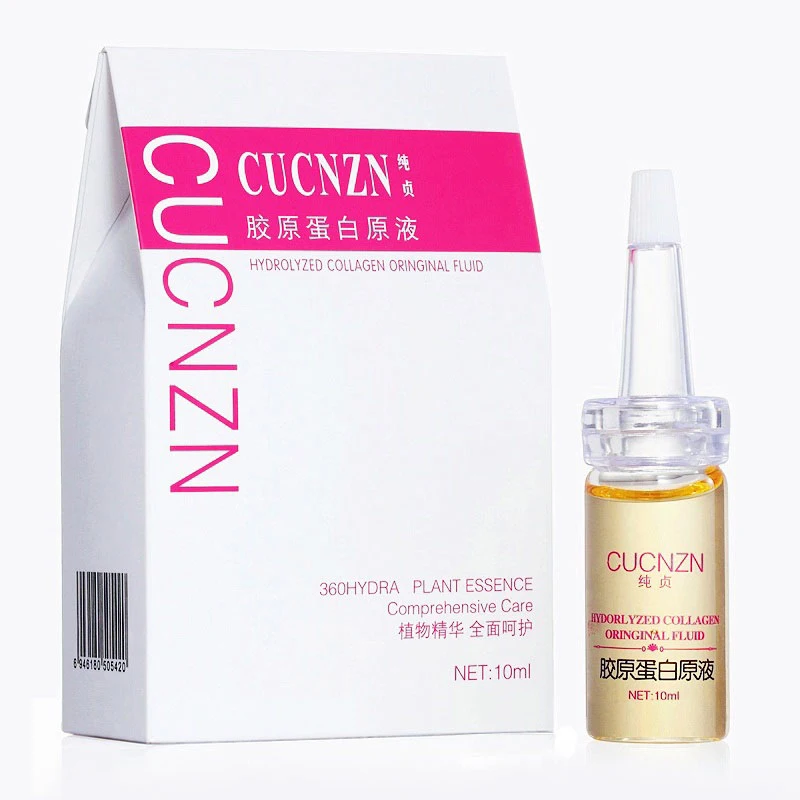 Collagen Serum 10ML Отбеливающая лицевая Сыворотка гиалуроновая кислота Увлажняющий увлажняющий крем для восстановления кожи с мелкими линиями эссенция сыворотка крем для лица против морщин - Вес нетто: Collagen Serum 10ML