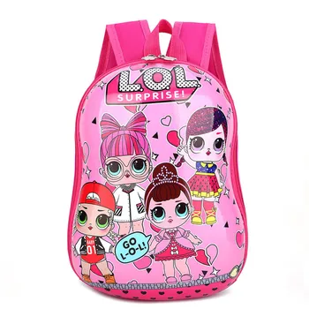 

LOL mochila bag Children's School Cute Bag plecak 3d Bag Cartoon Print Cute Anime kids Backpack Kindergarten
