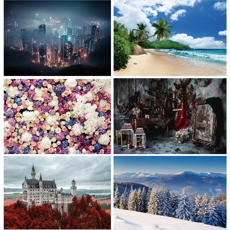 

SHENGYONGBAO Art Fabric Photography Backdrops Scenery Theme Photo Studio Background 20203TT-15