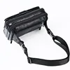 Genuine Leather Black Horizontal Belt Bags For Phone Men's Shoulder Messenger Bag Crossbody Waterproof Women's Waist Fanny Packs ► Photo 2/6