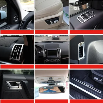 

Car Central Control Knob/air Conditioning Air Outlet Door Speaker/handle Trim Cover Frame for Land Rover Freelander 2 2007-2015