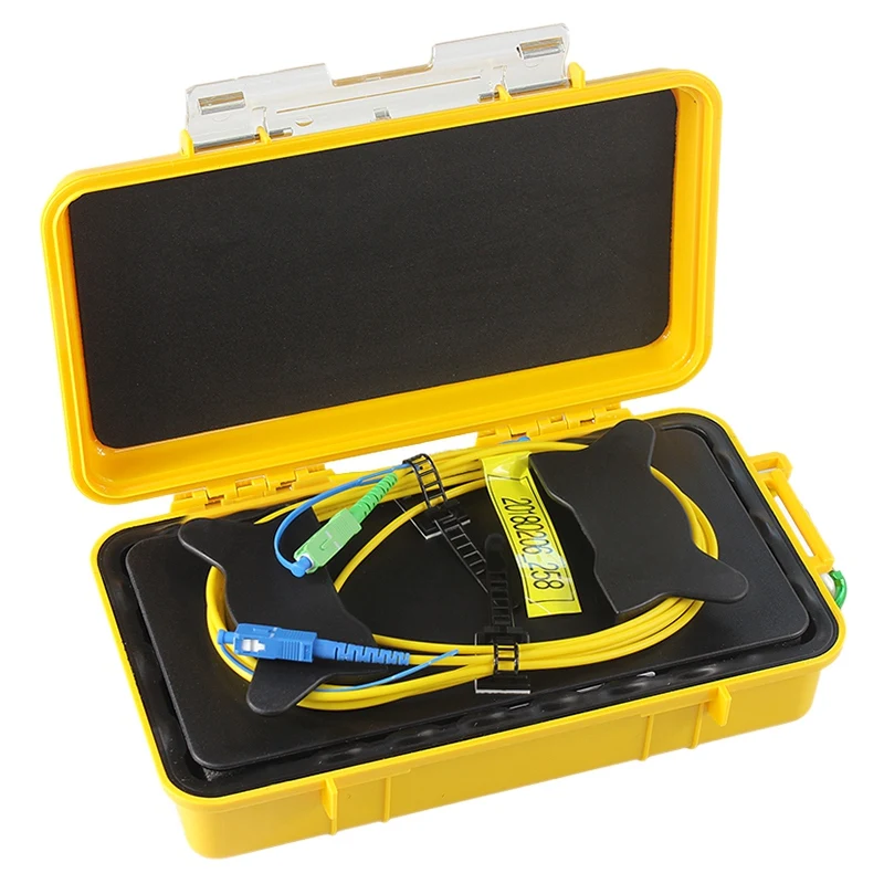 

ELEG-Sc/Upc-Sc/Apc Dead Zone Eliminator,Fiber Rings ,Fiber Optic Launch Cable Box For Otdr 1Km Sm 1310/1550Nm